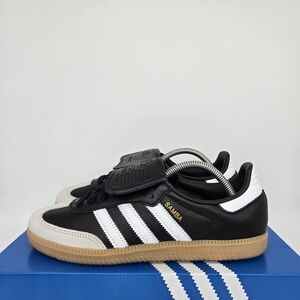 adidas Samba Black and White Athletic Shoes